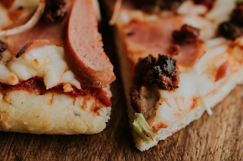 Classic Margherita pizza with fresh mozzarella